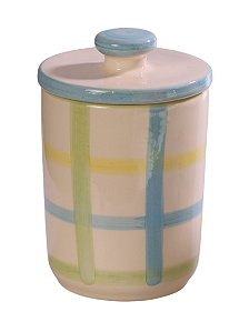 POTE C/TAMPA AZUL XADREZ