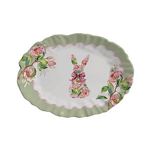 Travessa Pequena Floral Bunny