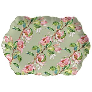Travessa Média Floral Bunny Estampada
