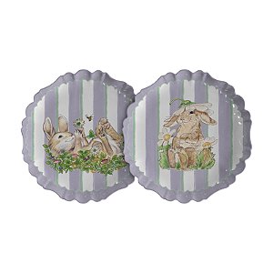 Prato de Sobremesa Fun Bunny – 2 Unidades