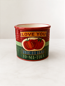 Vaso cerâmica Tomate