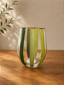 Copo Milano Verde – Vidro 600 ml (2 unidades)