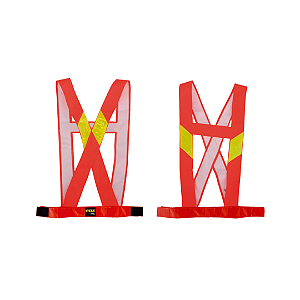 Colete de Sinalização Rpf Tipo X Laranja Vicsa