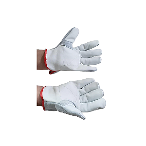 Luva Mista Petroleira QK03 - Vaqueta e Raspa Tam: 10