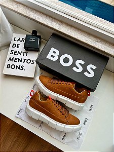 SAPATENIS BOSS COURO 38 AO 43