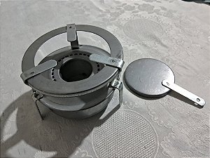 Fogareiro portátil 13x9cm Reforçado