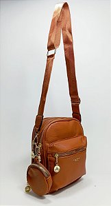Shoulder Bag MD Caramelo - Estilo e Conforto para o Seu Dia a Dia