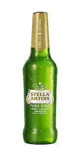 CERVEJA STELLA ARTOIS PURE GOLD 330ML LONGNECK