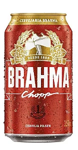 CERVEJA BRAHMA - 350ML LATA