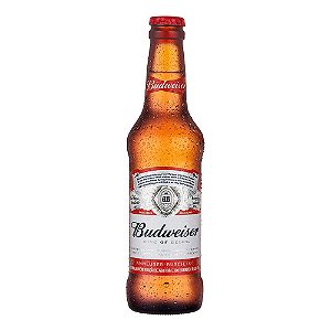 CERVEJA BUDWEISER - 330ML LONG NECK