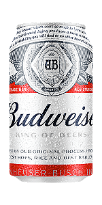 CERVEJA BUDWEISER - 350ML LATA