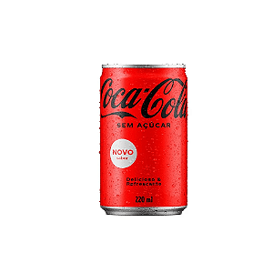 COCA COLA LATA ZERO 220ML