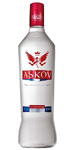 VODKA ASKOV 900ML - BRANCA