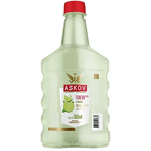 VODKA ASKOV FUN 500ML - LIMÃO