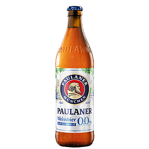 CERVEJA WEISSBIER 0,0% SEM ALCOOL 500ML PAULANER