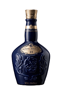 WHISKY ROYAL SALUTE BLEND 21 ANOS 700ML (AZUL)