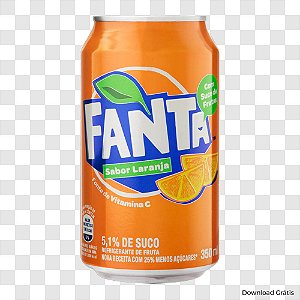 FANTA LARANJA LATA - 350ML