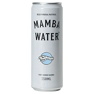 AGUA MINERAL MAMBA S/ GAS 350ML LATA