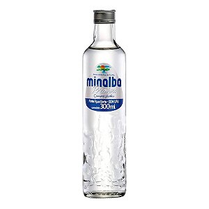 MINALBA AGUA PREMIUM S/GAS GFA VDR 300ML - UND