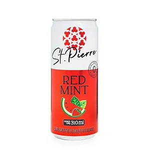 AGUA TONICA ST PIERRE RED MINT ZERO 310ML
