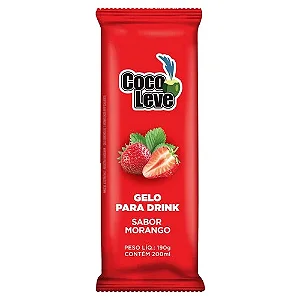 GELO COCO LEVE SABOR MORANGO 190G