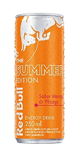 ENERGETICO RED BULL MORANGO/PESSEGO 250ML