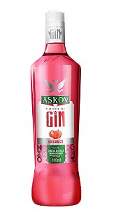 ASKOV GIN DOCE 900ML - MORANGO