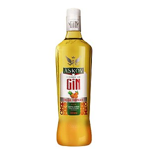 ASKOV GIN DOCE 900ML - FRUTAS TROPICAIS 900ML