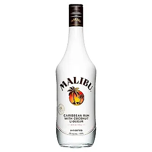 MALIBU RUM GARRAFA VIDRO 750ML