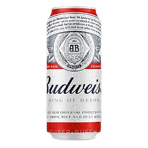 CERVEJA BUDWEISER AMERICAN LAGER LATA 473ML