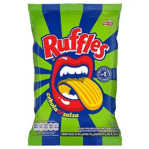 RUFFLES CEBOLA E SALSA 76G
