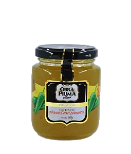 GELEIA OBRA PRIMA GOURMET ABACAXI COM PIMENTA 260G