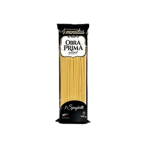 OBRA PRIMA GOURMET 4 MINUTOS SPAGHETTI 500GR
