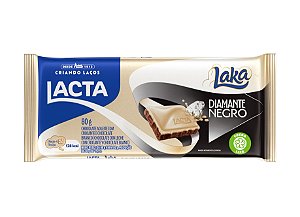TABLETE CHOCOLATE LACTA DIAMANTE NEGRO LAKA 80G