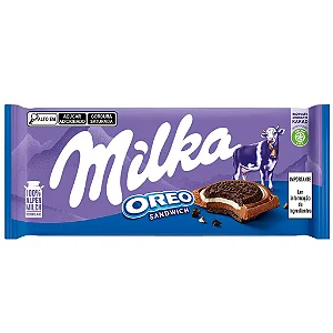 MILKA CHOCOLATE OREO SANDWICH 92G