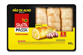 PAO DE ALHO TRADICIONAL SANTA MASSA 400G