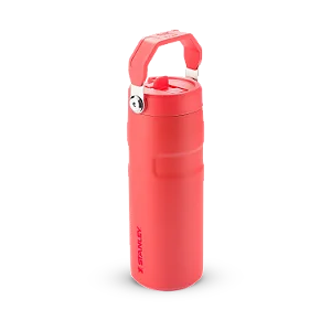 GAR TERM FLIP STRAW 473ML HOTCORAL R8541