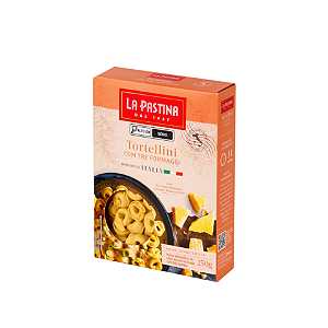 TORTELLINI IT LA PASTINA TRES QUEIJOS 250G PRODUTO ALERGENICO