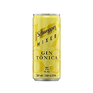 SCHWEPPES GIN TONICA LATA 269ML