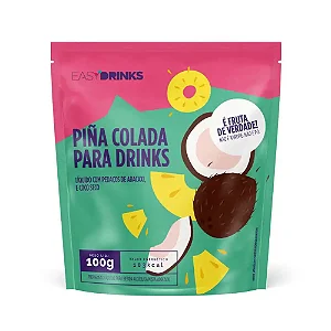 PREP P/ DRINKS EASY DRINK MONODOSE FRUTAS PINA COLADA 100G