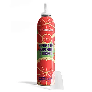 ESPUMA EASY DRINK GRAPEFRUIT E HIBISCO  SPRAY 260G