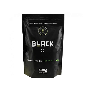 ERVA MATE BLACK MENTA E LIMAO 500G