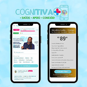 App Cognitiva+ | PLANO FAMILIAR PLUS | TELEPSICOLOGIA