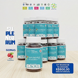 KIT Revendedor | 10 Unidades | Supleneurum Gomas