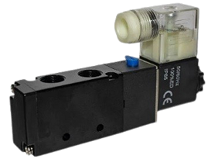 Valvula Solenoide 5/2 vias Mola