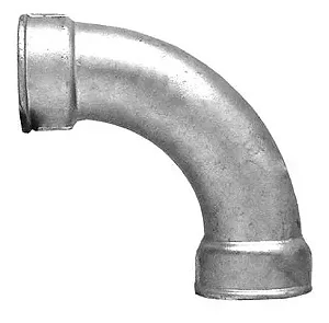 Conexão Galvanizada Curva