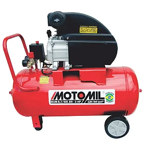 COMPRESSOR DE AR MOTOMIL MAM-8,7/50BR - 8,7 PÉS - 50 LITROS - MONO