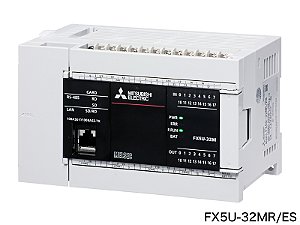 CLP MITSUBISHI SÉRIE MELSEC-IQF - FX5U-32MR/ES C/ MODULO DE EXPANSÃO 48 ENTRADA 24 SAÍDAS