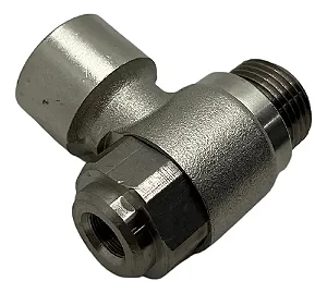 REGULADOR DE FLUXO METÁLICO G1/2" MACHO x FÊMEA