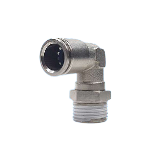 CONEXÃO METALICA COTOVELO NPT 1/4" X TUBO 3/8"